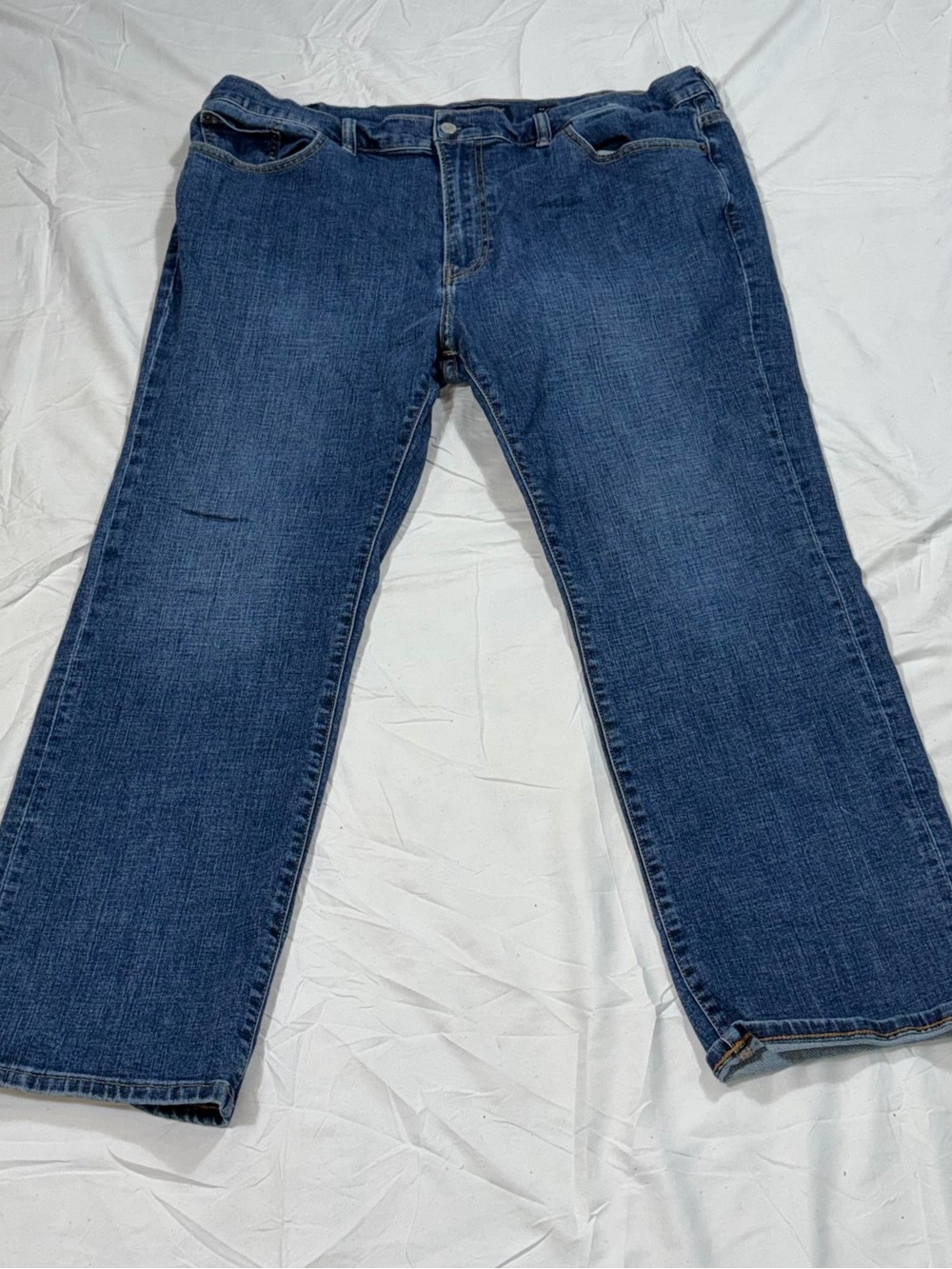 Lucky Brand 181 Men’s 44x32 Relaxed Straight Jeans Medium Wash Denim Y15